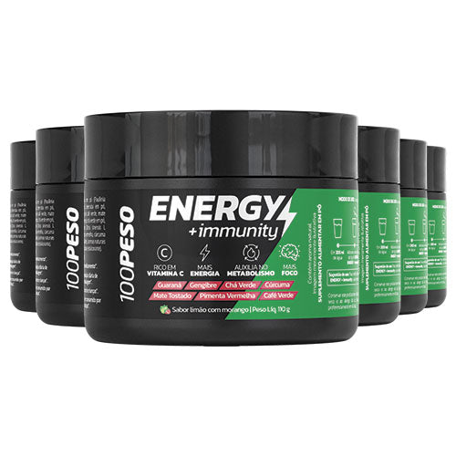 6 Potes 100PESO Energy