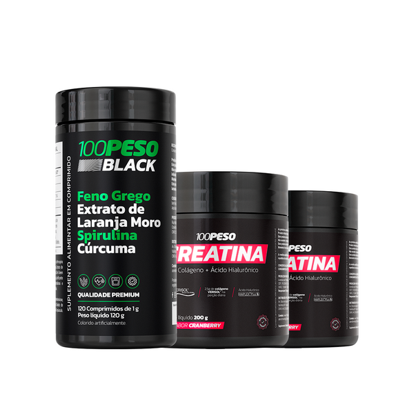 100PESO Black + 2 Creatinas